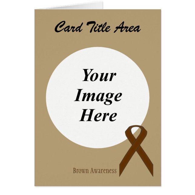 Brown Standard Ribbon Template von Kenneth Yoncich (Vorne)