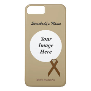Brown Standard Ribbon Tmpl von Kenneth Yoncich Case-Mate iPhone Hülle