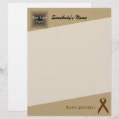Brown Standard Ribbon von Kenneth Yoncich (Vorne/Hinten)