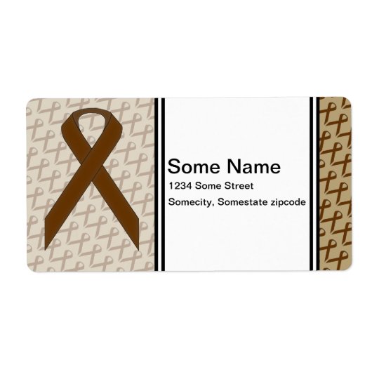Brown Standard Ribbon von Kenneth Yoncich (Vorne)