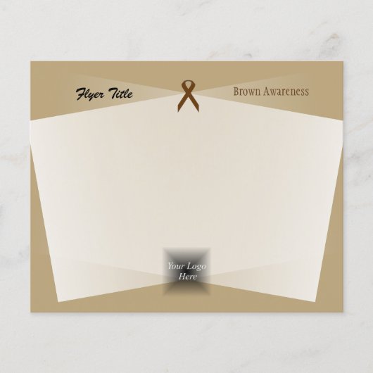 Brown Standard Ribbon von Kenneth Yoncich Flyer (Vorne)