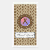 Brown Standard Ribbon von Kenneth Yoncich Serviette (Vorderseite)