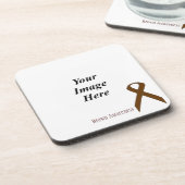 Brown Standard Ribbon von Kenneth Yoncich Untersetzer (Linke Seite)