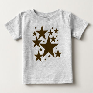 Brown Star T - Shirt