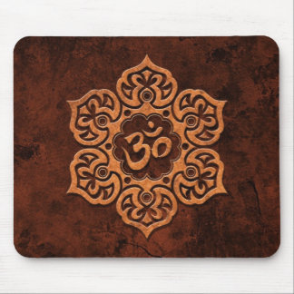 Brown Steinblumenom Mousepad