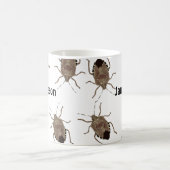 Brown Stink Bugs Funny Creepy Personalisiert Kaffeetasse (Mittel)