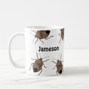 Brown Stink Bugs Funny Creepy Personalisiert Kaffeetasse