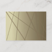 Brown-Stöcke - mollig Visitenkarte (Rückseite)