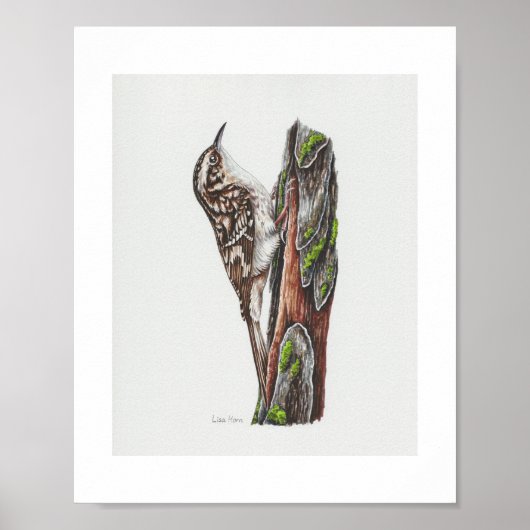 Brown Strampler Art Print Poster (Vorne)