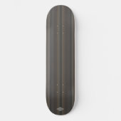 Brown Stripe HAMbWG Skateboard (Vorderseite)