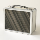 Brown Stripes Lunchbox (Rückseite)