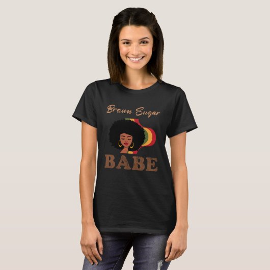 Brown Sugar Babe 4 T-Shirt (Vorne ganz)