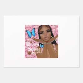 Brown Sugar Babes Gift Wrap 13 Geschenkpapier Set