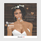 Brown Sugar Babes Große Aufkleber 1 (Blatt)