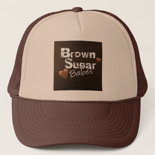 Brown Sugar Babes Hat Truckerkappe (Vorderseite)