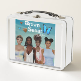 Brown Sugar Babes Mittagsbox 1 Metall Brotdose
