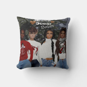 Brown Sugar Babes Pillow 2 Kissen