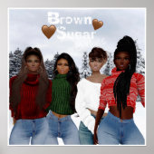 Brown Sugar Babes Poster 2 (Vorne)