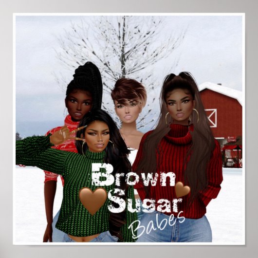 Brown Sugar Babes Poster 3 (Vorne)