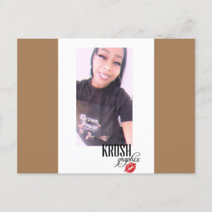 Brown Sugar Babes x Ahsek Novel Postcard 1 Postkarte