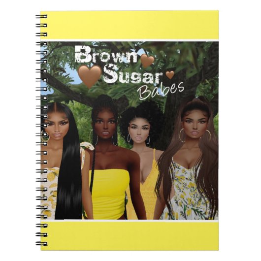 Brown Sugar Babys Notebook 1 Notizblock (Vorderseite)
