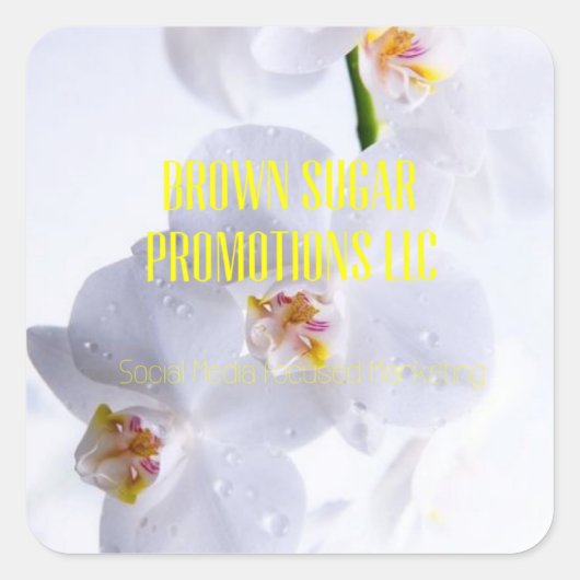 Brown Sugar Werbeaktionen LLC Stickers 01 (Vorderseite)