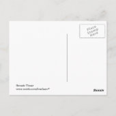 Brown Swiss Calf Postkarte (Rückseite)