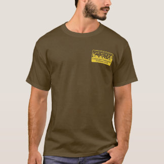 Brown T Lässig T-Shirt