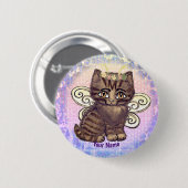 Brown tabby cat Fairy Button (Vorne & Hinten)