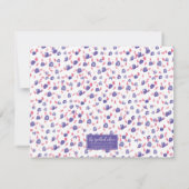 Brown Tabby Cat Personalisiert Stationery Mitteilungskarte (Rückseite)