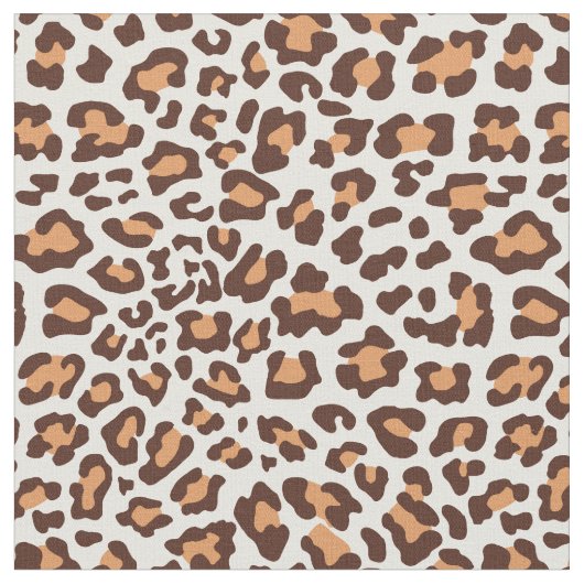 Brown, TAN, Sahneleopard-Gewebe Stoff (Nahaufnahme)