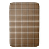 Brown Tartan Badematte (Vorderseite Vertikal)