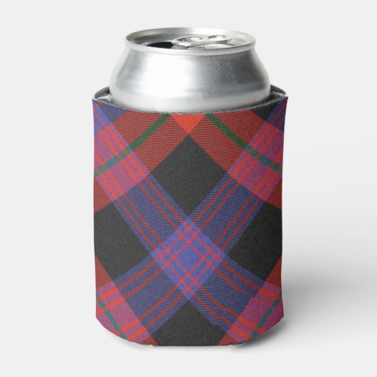 Brown Tartan Can Cooler Dosenkühler (Kanne Vorderseite)