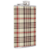 Brown Tartan Flachmann (Rechts)