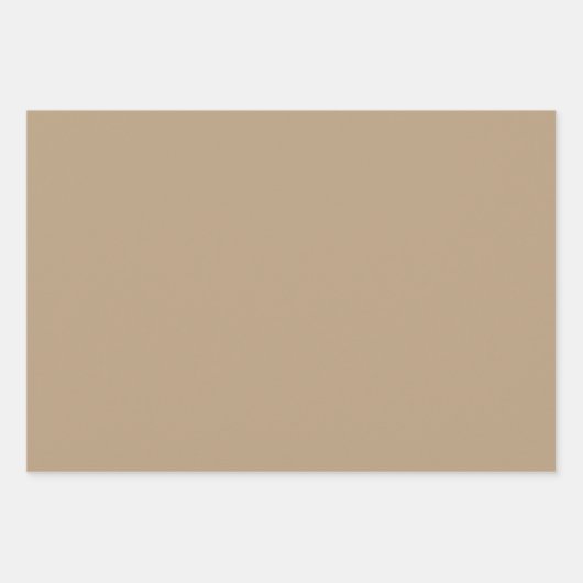 Brown Tartan Geschenkpapier Set (Vorderseite 3)