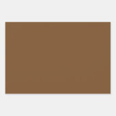 Brown Tartan Geschenkpapier Set (Vorderseite 2)