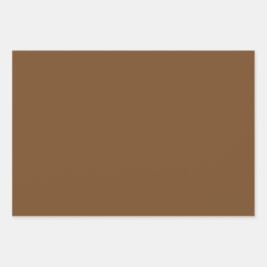 Brown Tartan Geschenkpapier Set (Vorderseite 2)