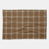 Brown Tartan Geschirrtuch (Horizontal)