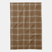 Brown Tartan Geschirrtuch (Vertikal)