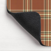 Brown Tartan Mousepad (Ecke)