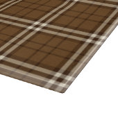 Brown Tartan Schneidebrett (Ecke)