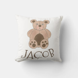 Brown Teddy Bear Plush Personalisiert Kissen