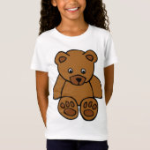 Brown Teddy Bear T-Shirt (Vorderseite)