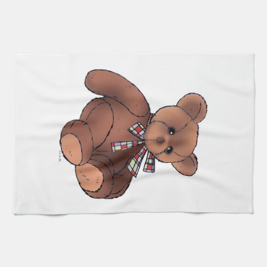 Brown-Teddybär Handtuch (Horizontal)