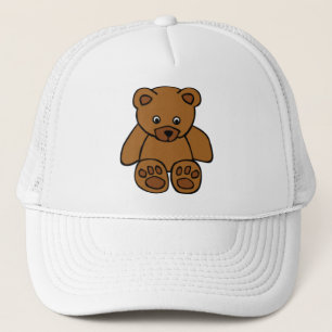 Brown-Teddybär Truckerkappe