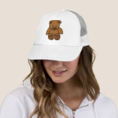 Brown-Teddybär Truckerkappe (Beispiel)