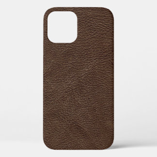 Brown Textured Leather Case-Mate iPhone Case