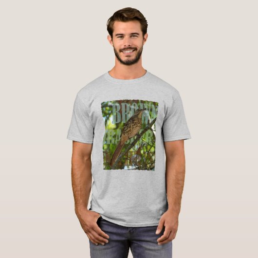 Brown Thrasher Men's Basic T - Shirt (Vorne ganz)