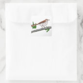 Brown Thrasher Sticker (Tasche)