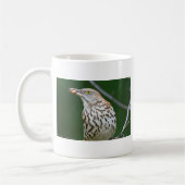 Brown Thrasher w/Catch of the Day Geschenke Beklei Kaffeetasse (Links)